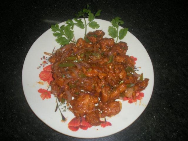 Baby Corn Manchurian