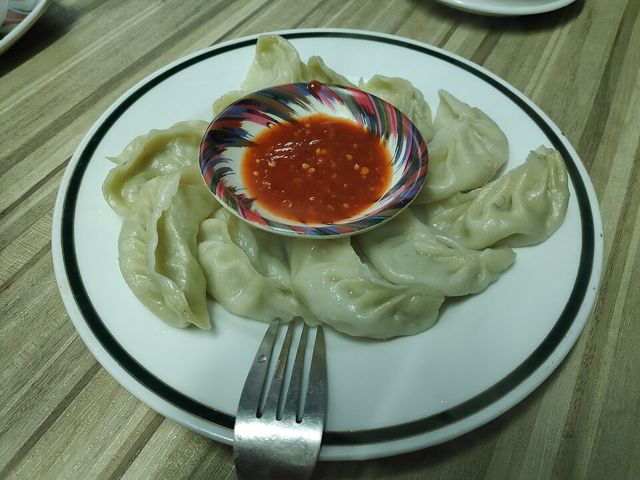 Chicken Momo Chili